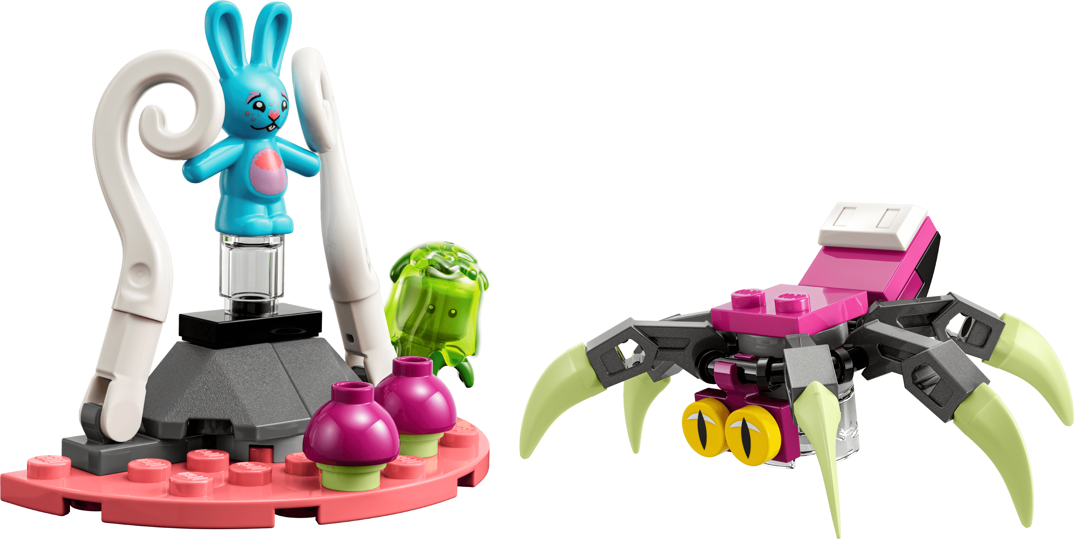 Z-Blob and Bunchu Spider Escape