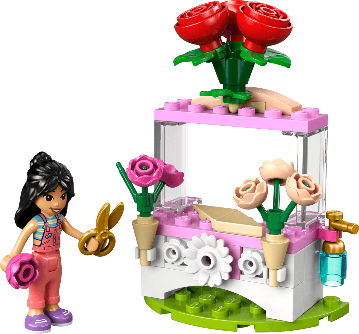 Flower Stand with Roses