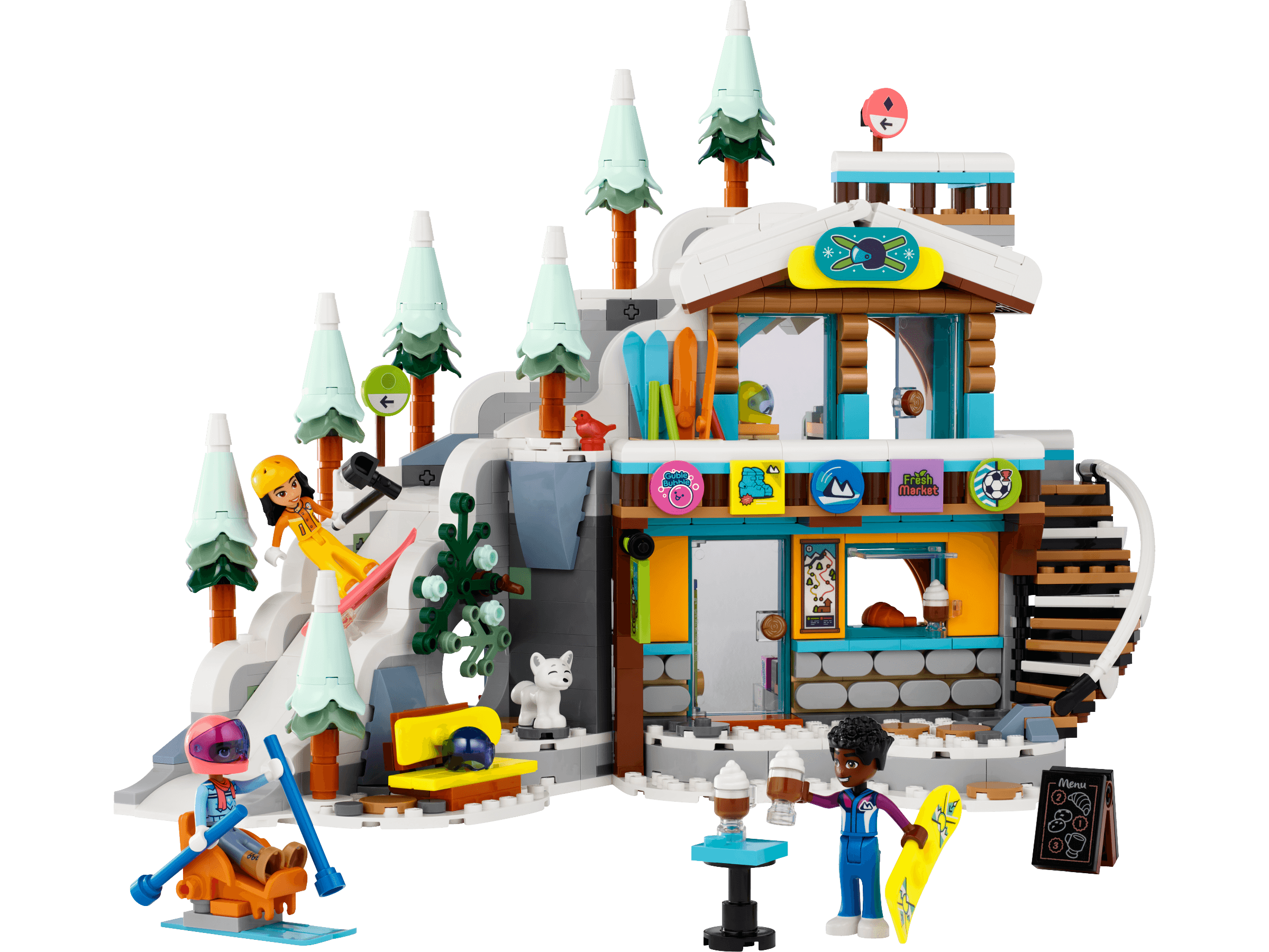 Holiday Ski Slope and Café