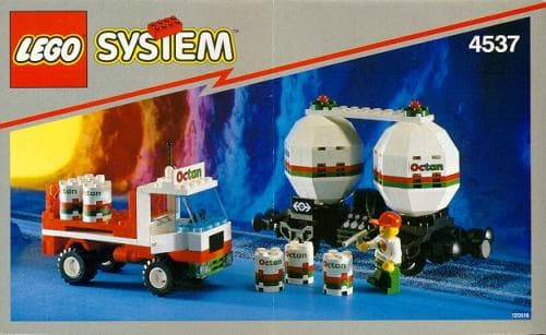 Octan Twin Tank Rail Tanker