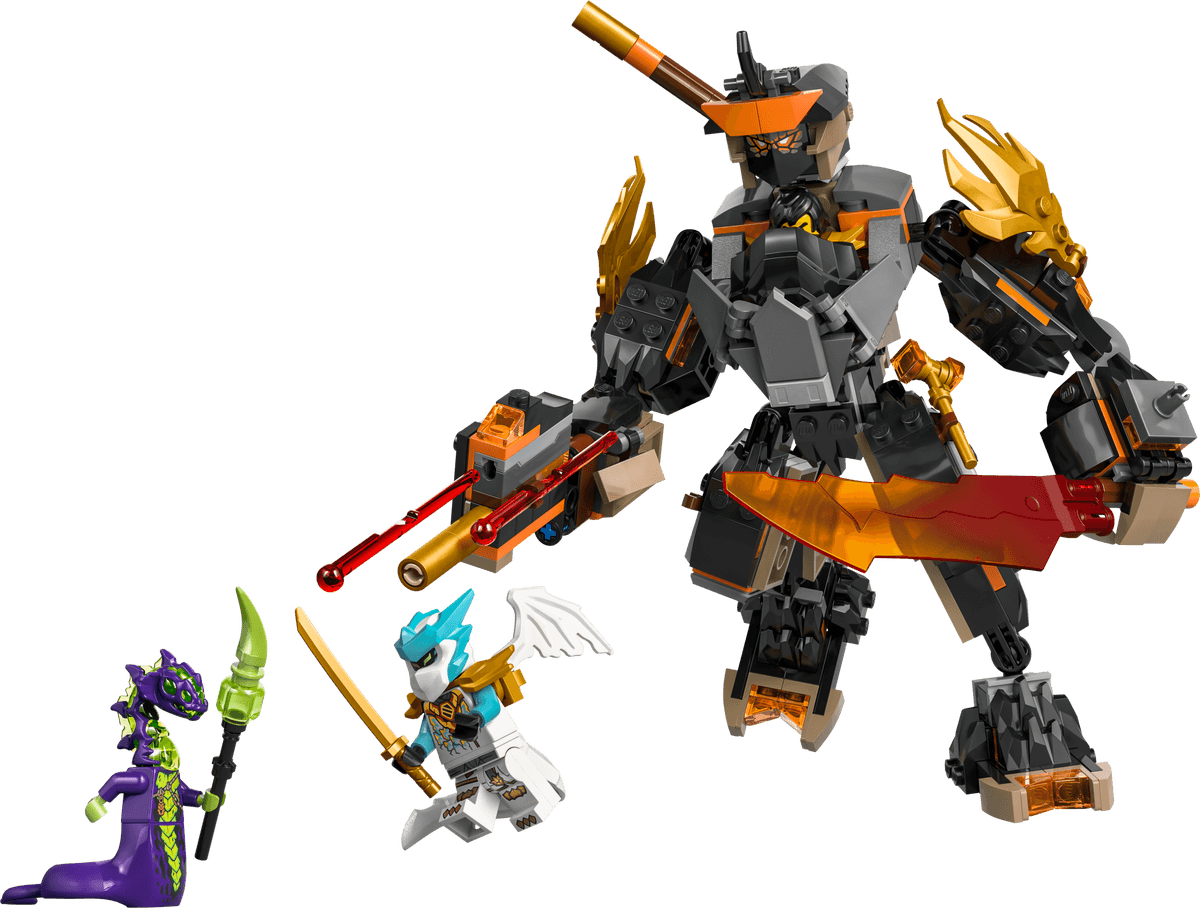 Cole's Mission Mech & Dragon Zane