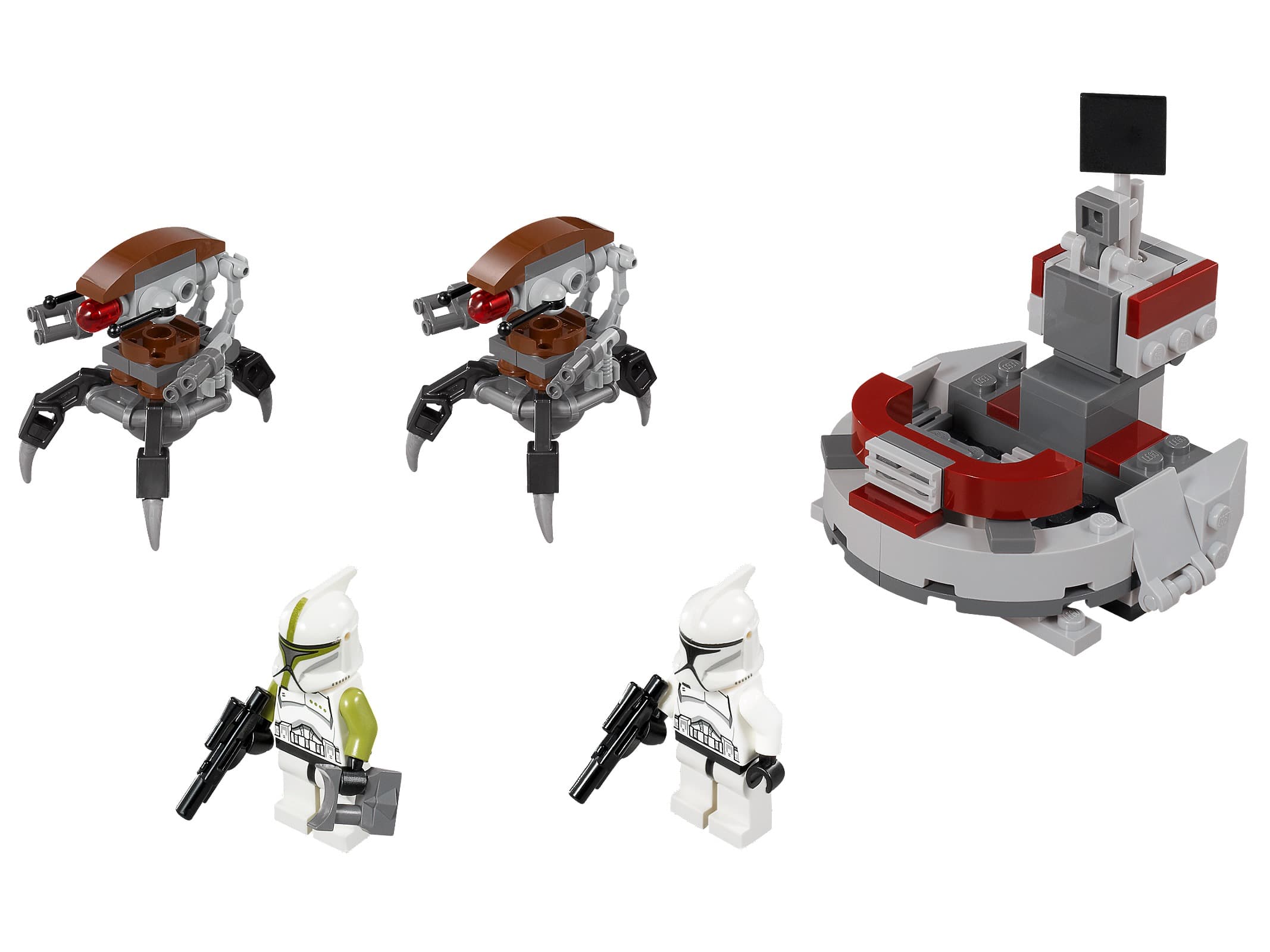 Clone Troopers vs. Droidekas