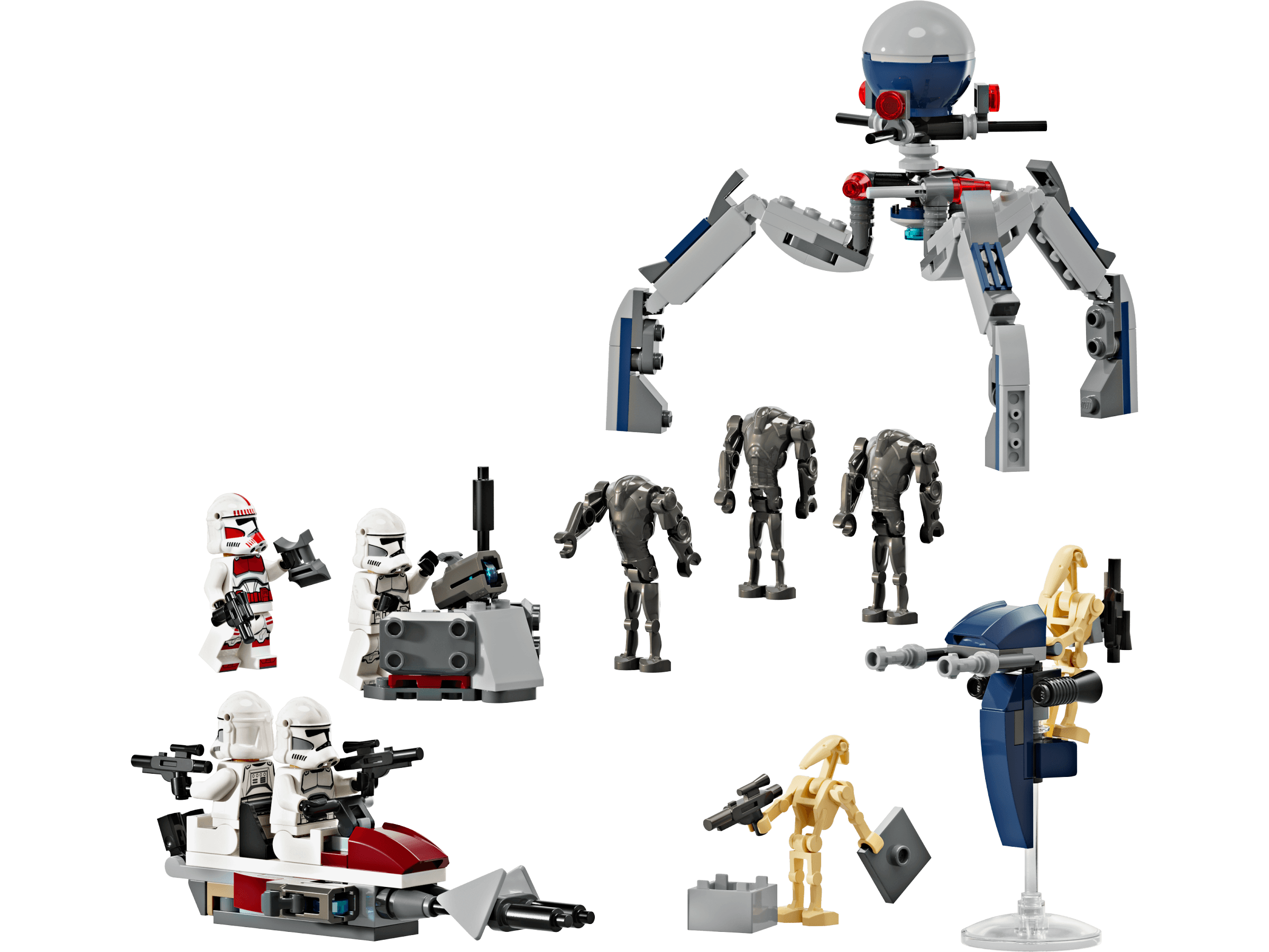 Clone Trooper & Battle Droid Battle Pack