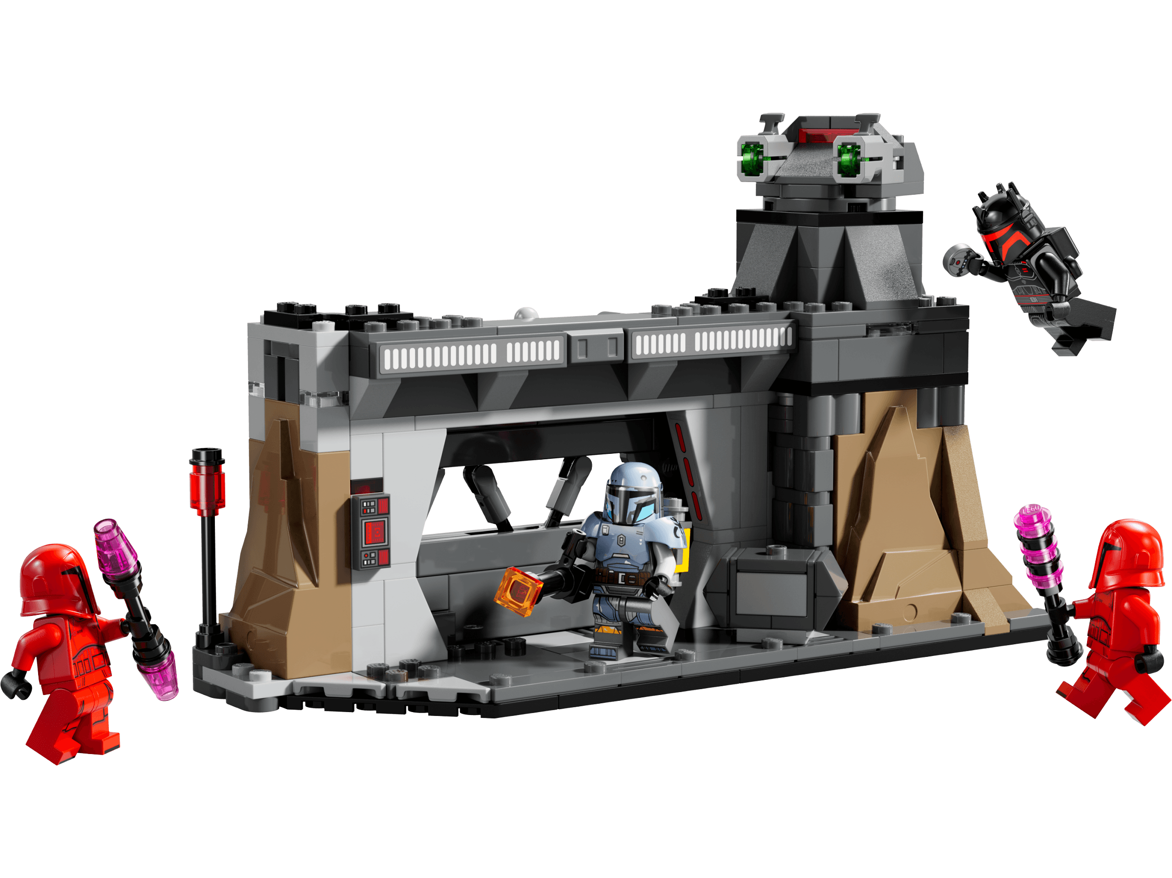 Paz Vizsla and Moff Gideon Battle