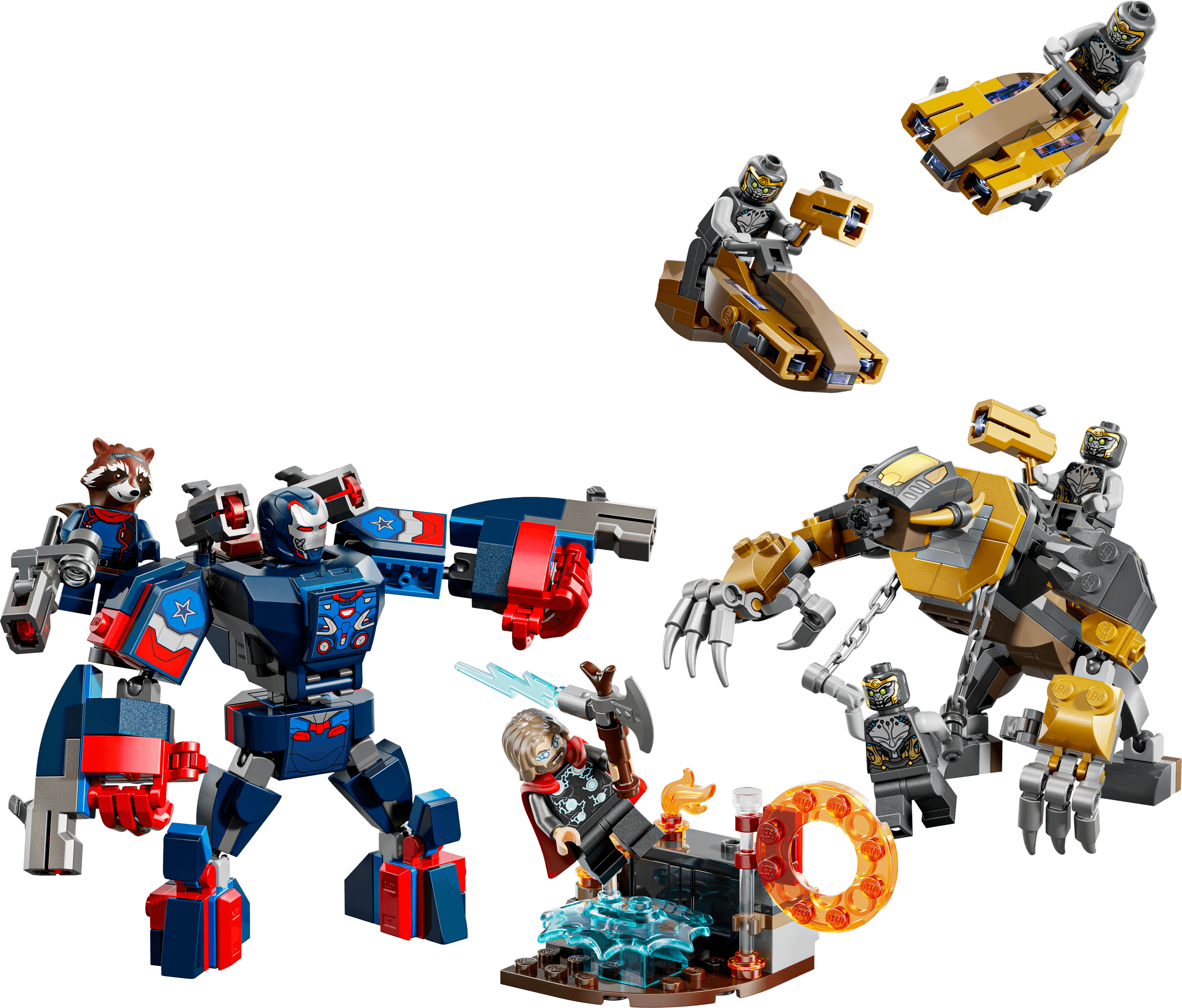 Avengers: Endgame Thor vs. Chitauri