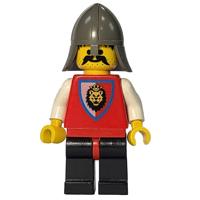 Knight (Royal Knights) - Black Legs, Dark Gray Neck-Protector