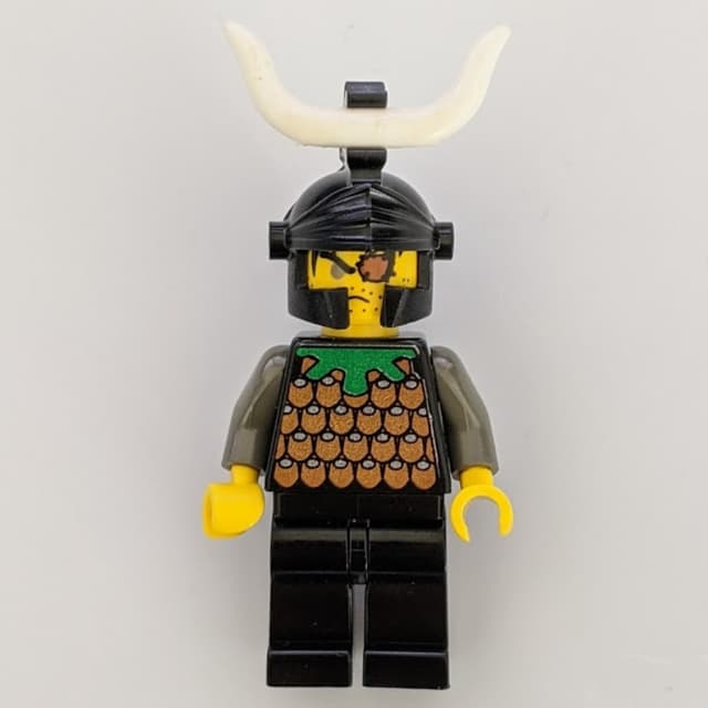 Knight (Knights Kingdom I) - Gilbert the Bad, Black Helmet, Horn