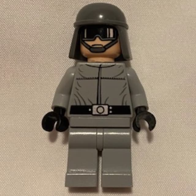 Imperial AT-ST Driver, Plain Helmet, Printed Visor