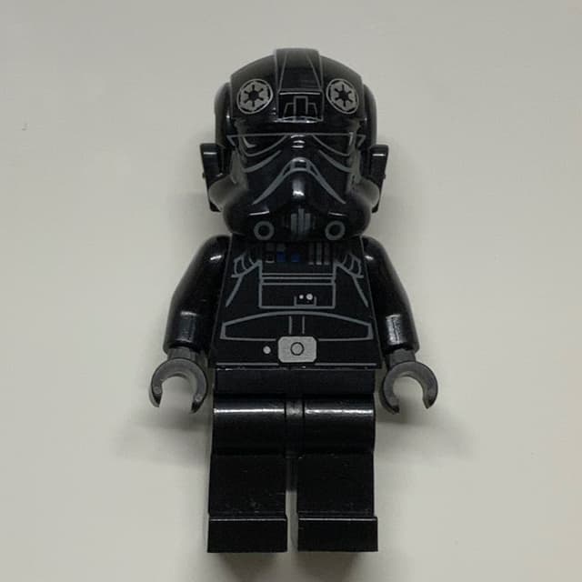 TIE Pilot, Plain Legs, Printed Light Nougat Head (Rebels)