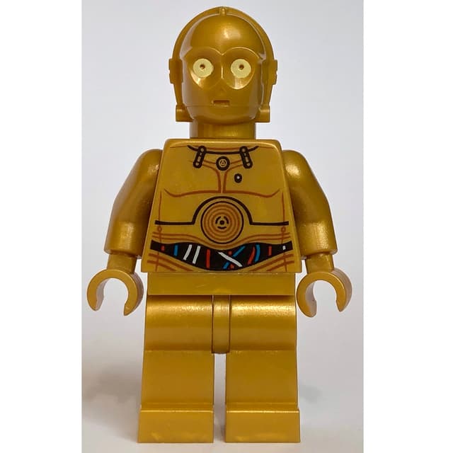 C-3PO, Pearl Gold, Colorful Wires, Plain Legs
