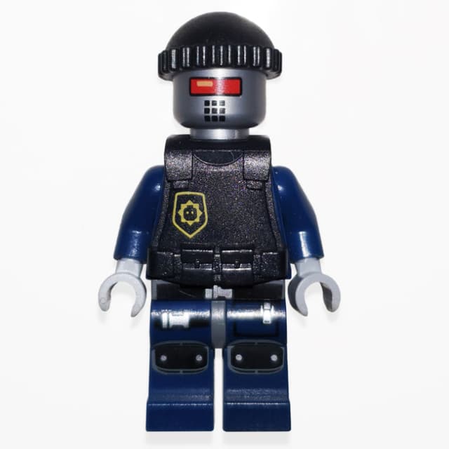 Robot Police, Hat, Armor