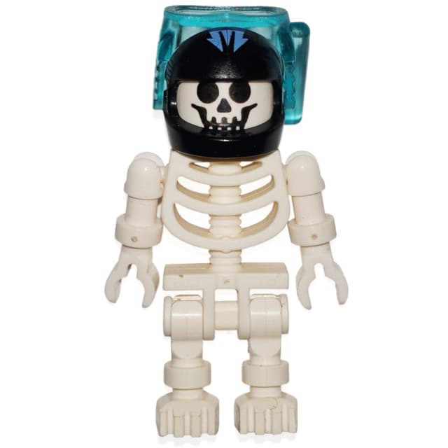 Skeleton, Standard Face, Dive Helmet and Mask with Aquaraiders Logo