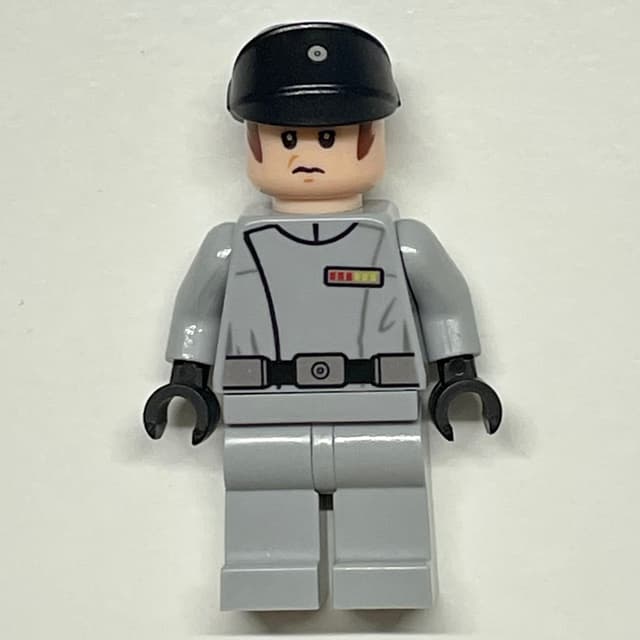 Imperial Officer, Light Bluish Gray Uniform, Black Hat