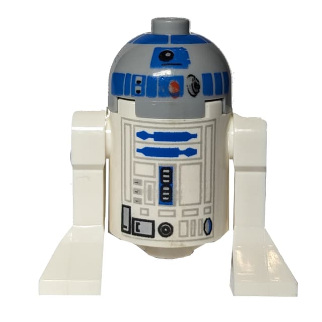 Astromech Droid, R2-D2, Light Bluish Gray Dome