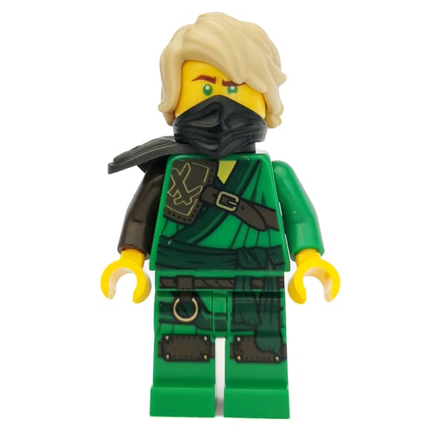 Lloyd with Hair (Secrets of the Forbidden Spinjitzu)