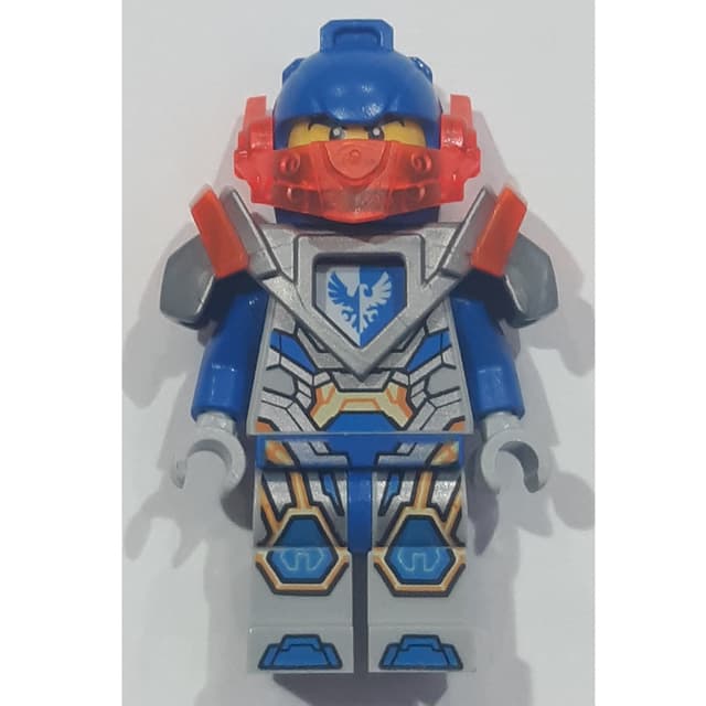 Clay Moorington with Trans-Orange Visor and Silver Armor