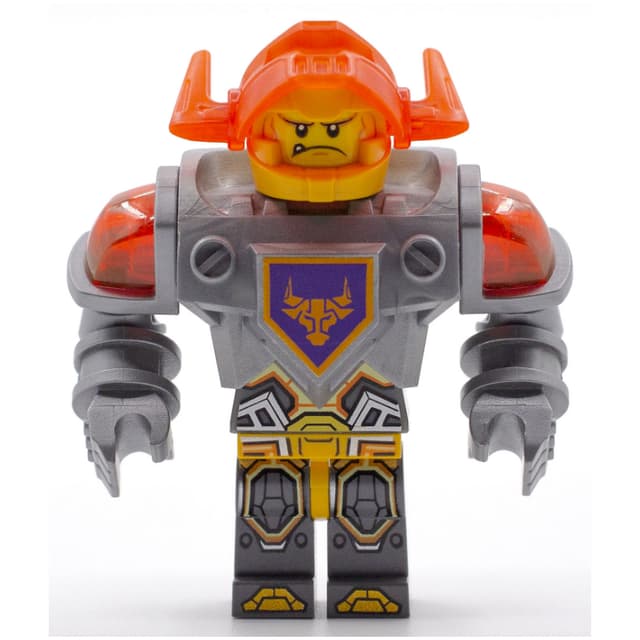 Axl with Trans-Neon Orange Visor