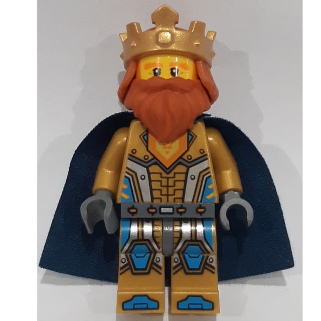 King Halbert in Gold Outfit