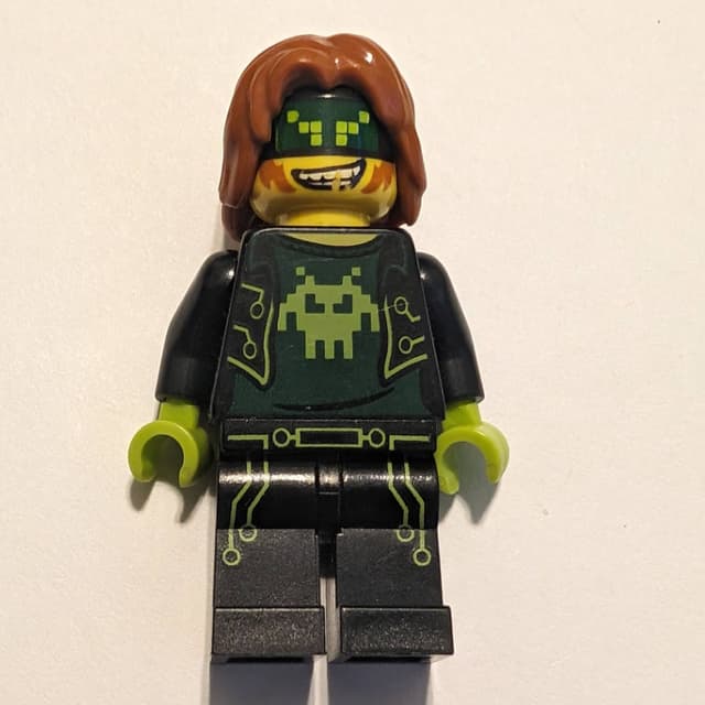 Terabyte with Dark Orange Hair