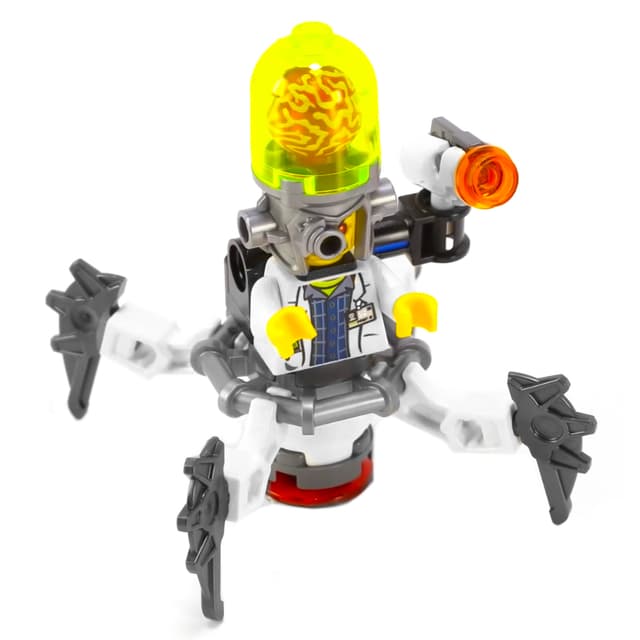 Professor Brainstein with Mechanical Spider Legs