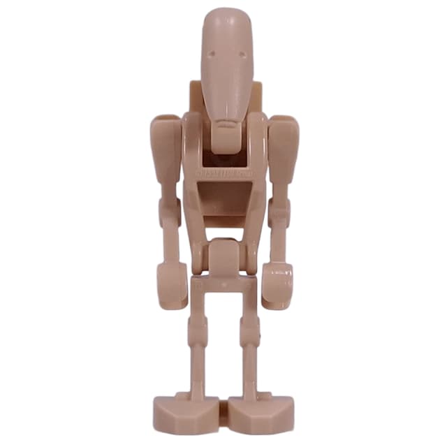Battle Droid, Two Bent Arms, 1 x 2 Plate on Back