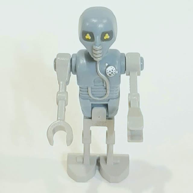 2-1B Medical Droid, Sand Blue Torso, One Arms with Clips at 90°