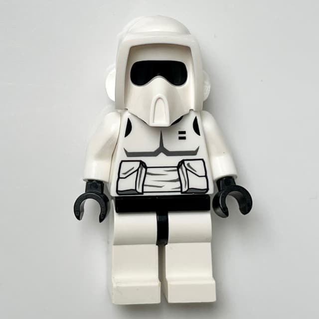 Scout Trooper, Plain Black Head