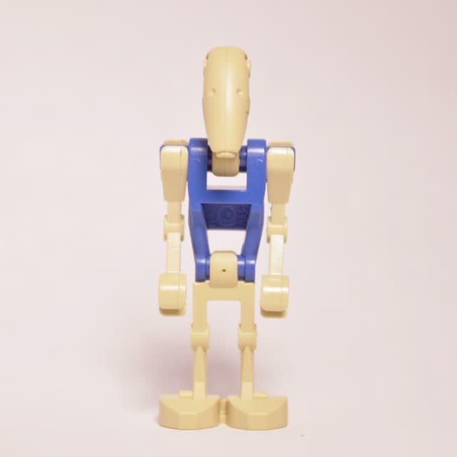Battle Droid Pilot, Blue Torso, Two Bent Arms