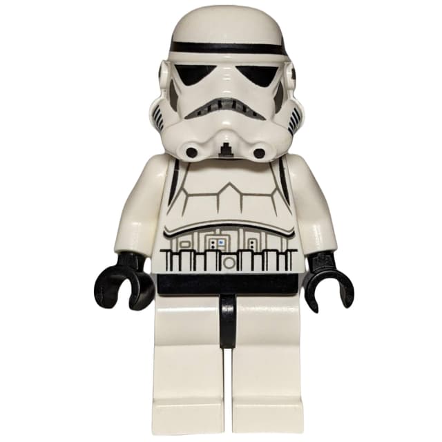Stormtrooper, Printed Black 3262b Head