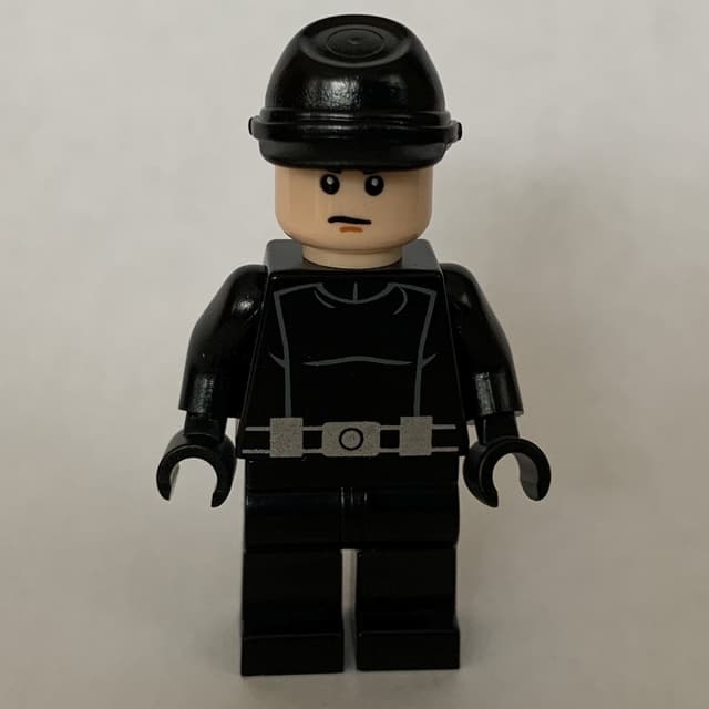 Imperial Crew / Pilot, Black Uniform, Cavalry Cap, Black Hands