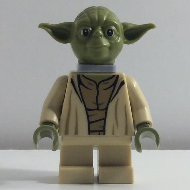 Yoda, Olive Green Head, Neck Bracket