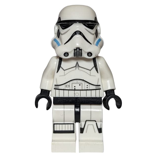 Stormtrooper, Dark Azure Helmet Vents, Closed Mouth (Rebels)