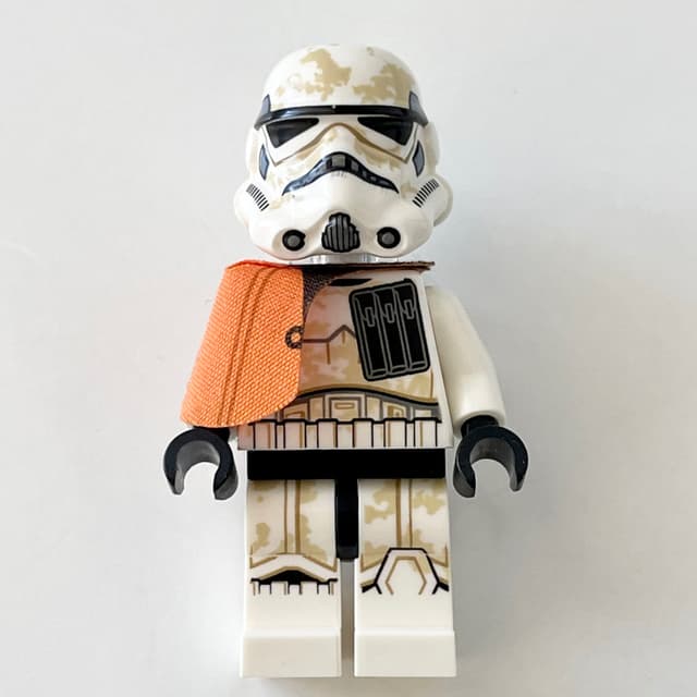Sandtrooper Squad Leader / Captain, Orange Pauldron, Neck Bracket