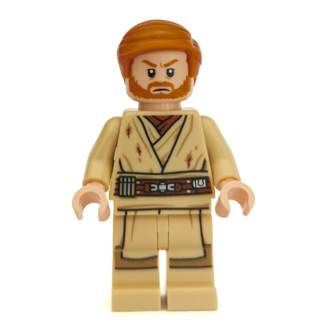 Obi-Wan Kenobi, Tan Legs, Short Combed Sideways Hair