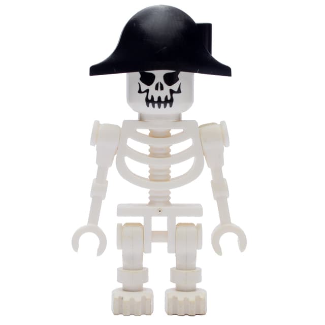 Skeleton, Evil Face, Bicorne Hat