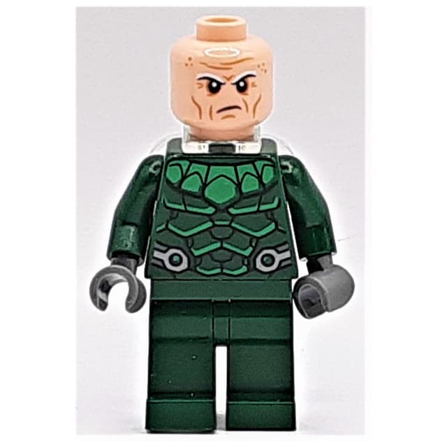 Vulture in Dark Green Outfit with Neck Bracket