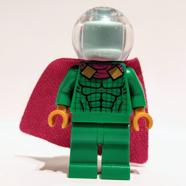 Mysterio, Green Outfit, Trans-Clear Helmet