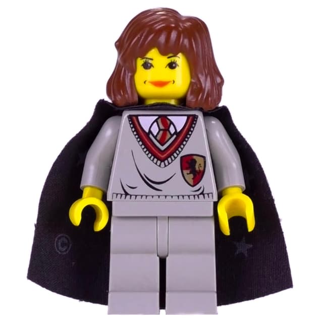 Hermione Granger, Yellow Skin, Gryffindor Sweater with Crest, Cape with Stars