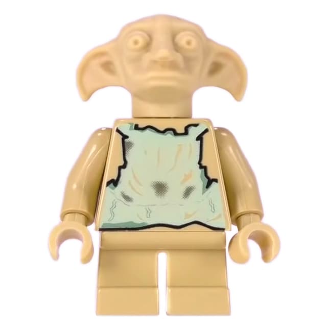 Dobby, Sand Green Vest, Unprinted Head