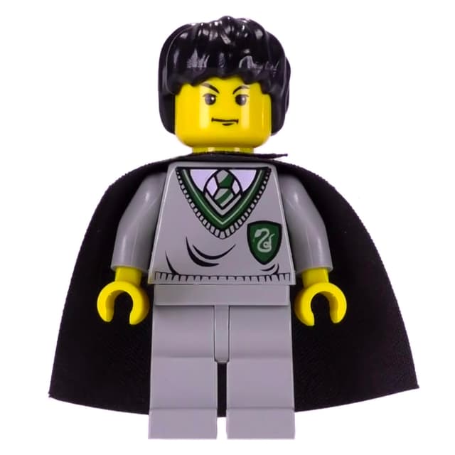 Tom Riddle, Yellow Skin, Slytherin Sweater with Crest, Cape