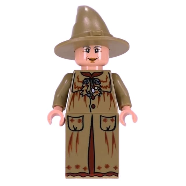 Professor Pomona Sprout in Dark Tan Robes