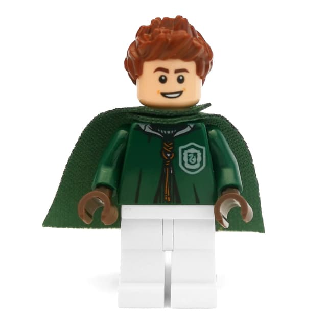 Lucian Bole, Dark Green and White Slytherin Quidditch Uniform