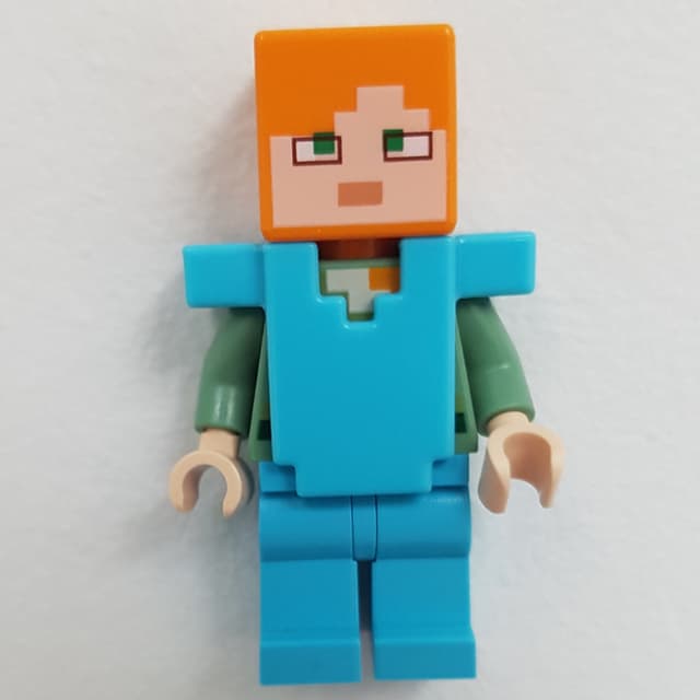 Alex in Medium Azure Armor