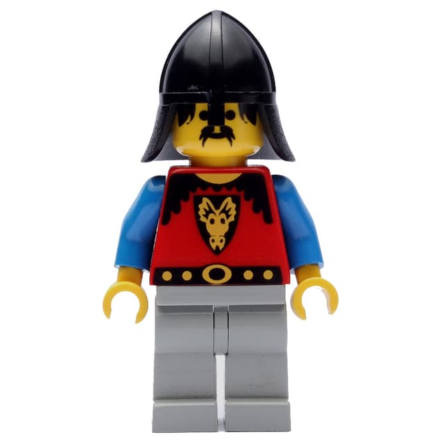 Knight (Dragon Knights) - Light Gray Legs, Light Gray Hips