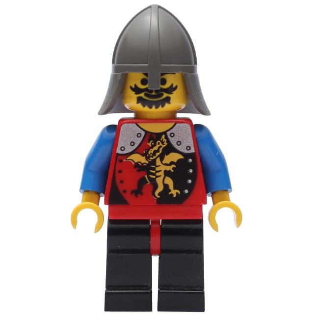 Knight (Dragon Knights) - Black Legs, Neck-Protector