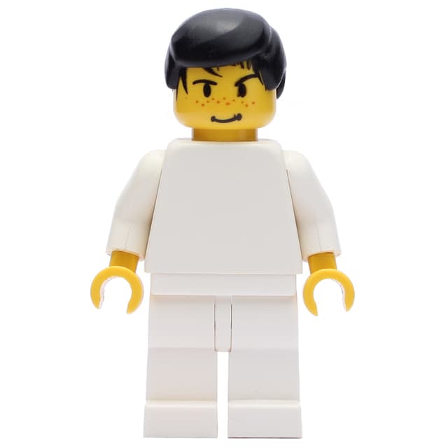 Soccer Player White Torso, White Legs 1