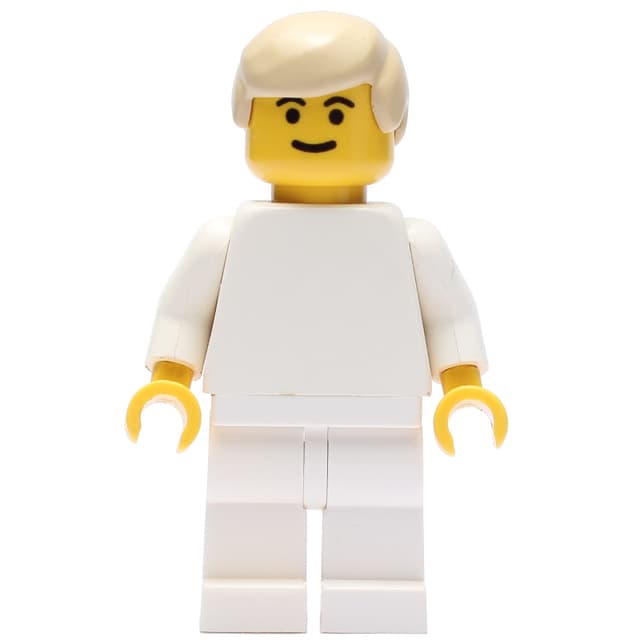 Soccer Player White Torso, White Legs 7