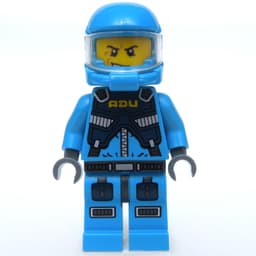 ADU Soldier, Snarl / Surprised, Dark Azure Hips