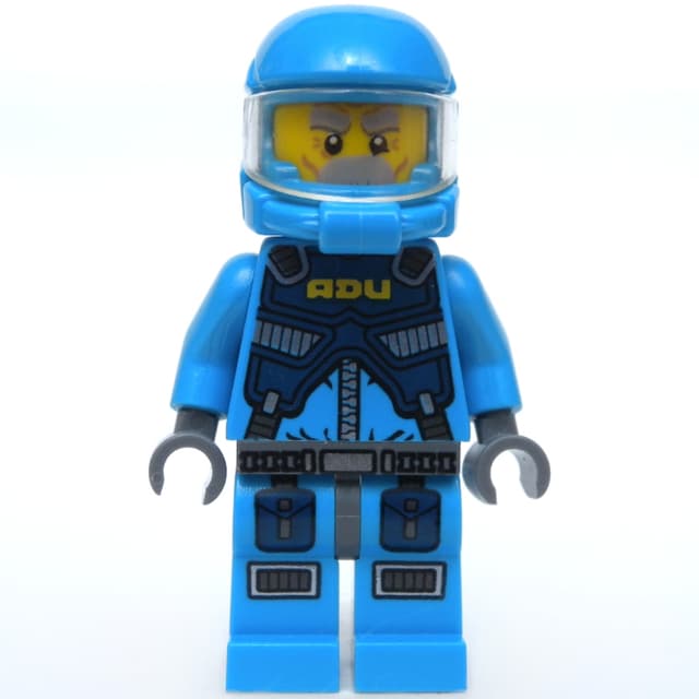 ADU Soldier, Gray Moustache