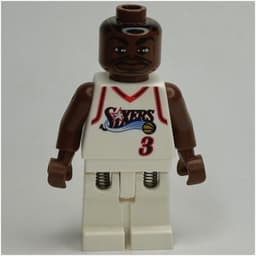 Allen Iverson, Philadelphia 76ers #3, White